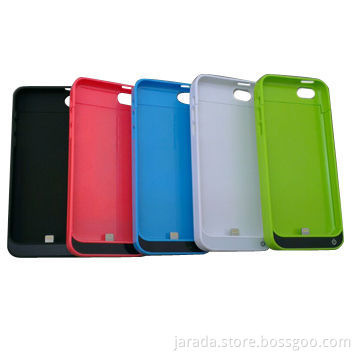 External Battery Cases for iPhone 5C with 2,200/4,200mAh Capacity
